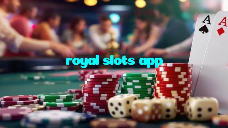 royal slots app casino presented on mobile device in Pakistan with slots and live games