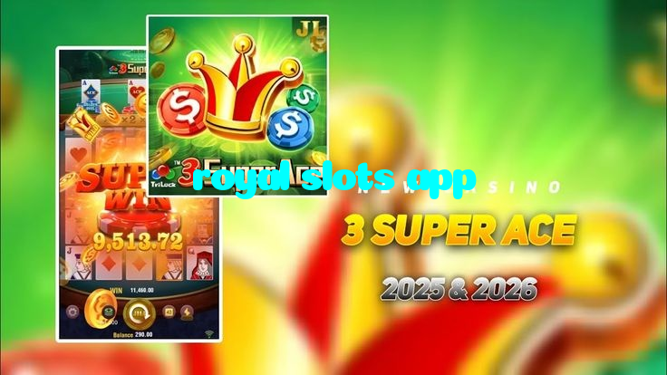 royal slots app casino presented on mobile device in Pakistan with slots and live games